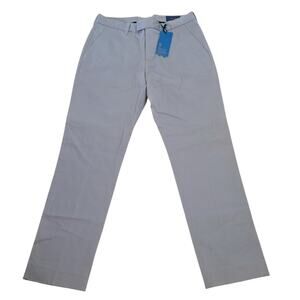 Fairlane men's Slim fit trouser chino gray pants size 31X30 NWT